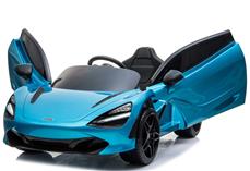 McLaren 720S 12v blå lack med 2,4G fjärrkontroll + 10AH batteri