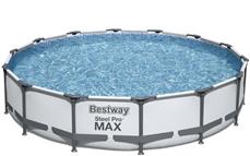 Bestway Steel Pro MAX Frame Pool 427 x 84 cm m. filter pumpe
