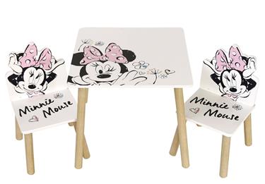 Disney Minnie Classic träbord med stolar-2