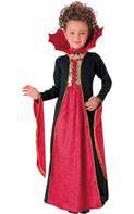 Gothic Vampyr Mantel /klänning Halloween utklädning till barn