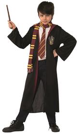Harry Potter Gryffindor Dräkt med trollstav, halsduk och slips 4-10 år-2
