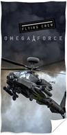 Helikopter ''Omege Force'' Badhandduk - 100 procent bomull