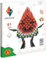 Origami 3D -  Vattenmelon