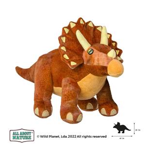 Triceratops  Dinosaur Gosedjur 41x26 cm - All About Nature-2