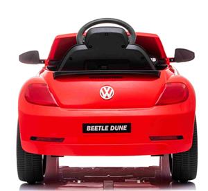 VW Beetle Dune elbil till barn 12v m/Gummihjul, 2.4G Remote, 12V7AH-5