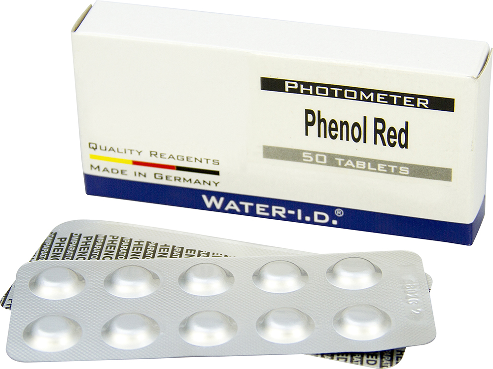 Pastilles De Test PH Phenol Red PoolLAB - Recharge Pour Photomètre Piscine Et Spa - Fabriqué En Allemagne