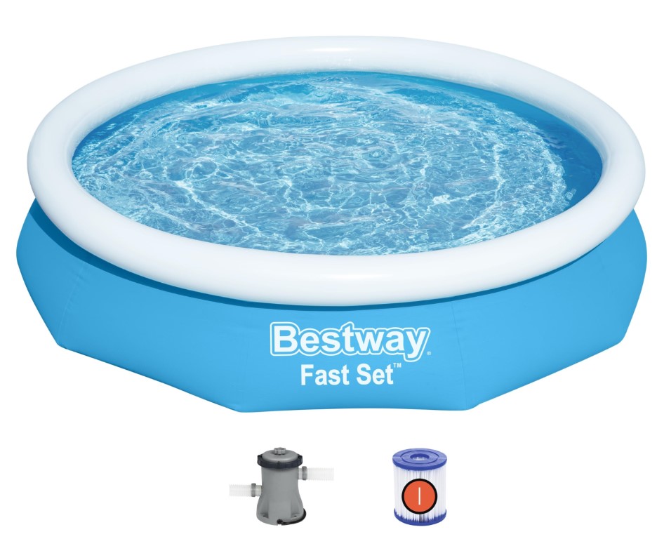 Bestway Bestway 10ft Swimming Pool Easy set Electric Flowclear Filter Pump 3919. 