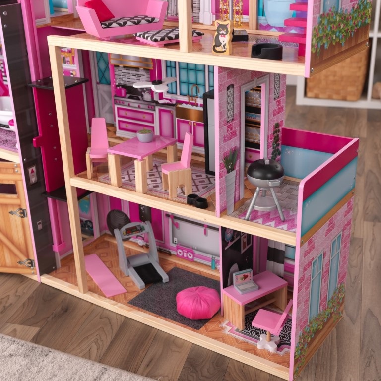 Kidkraft dockhus shop sparkle mansion