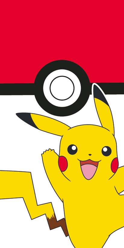 Pokemon Pikachu Badhandduk - 100 procent bomull