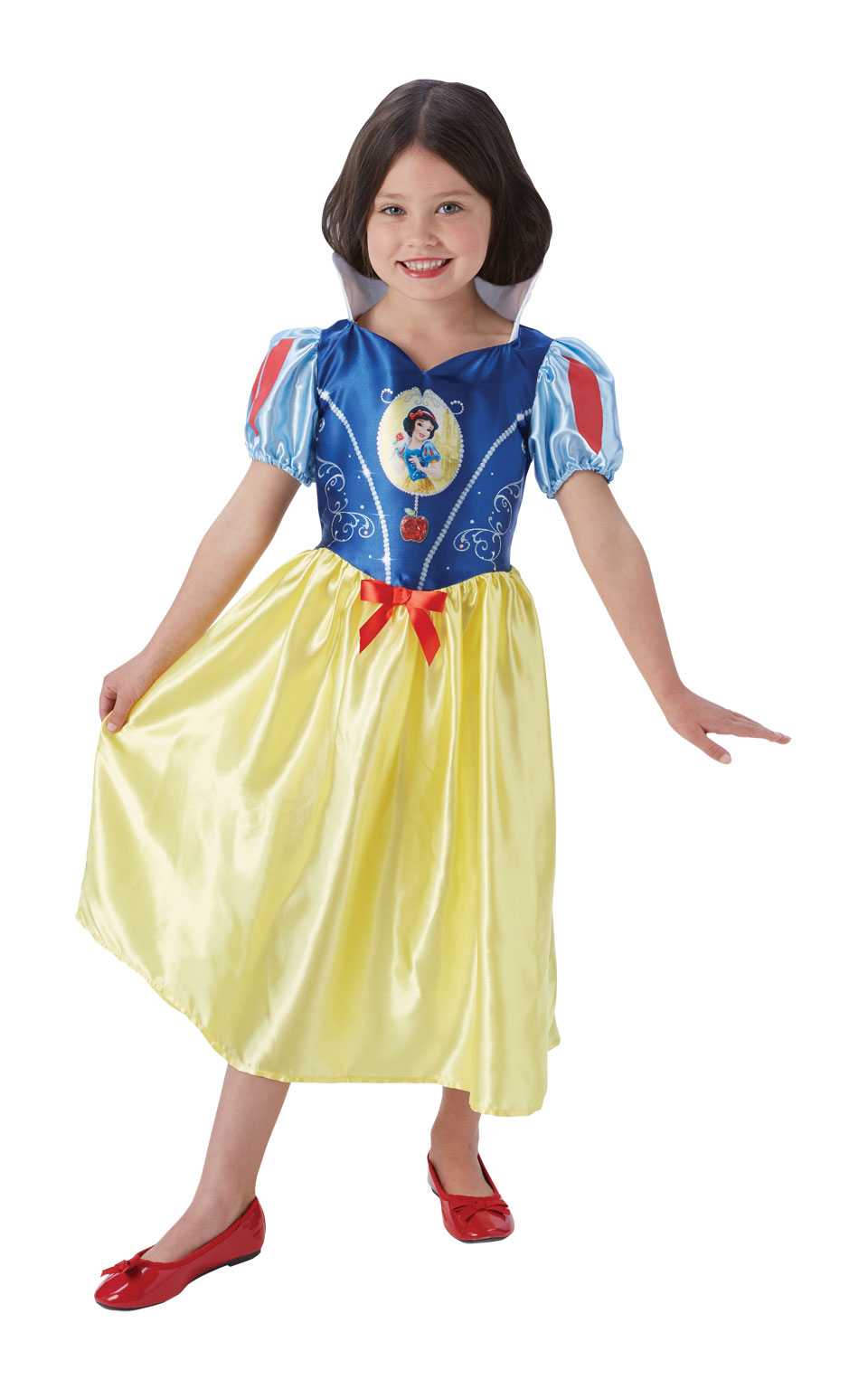 Disney Prinsessan Snövit Klänning till barn ( Stl.116/M)