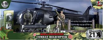 World Peacekeepers 1:18 Kamphelikopter m.2 figurer-2