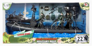 1:18 Marinbåt m. 3 figurer-2