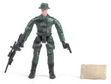 World Peacekeepers 1:18 Militär actionfigur  1C