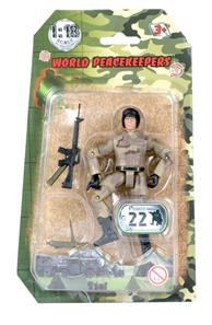 World Peacekeepers 1:18 Militär actionfigur  2C-2