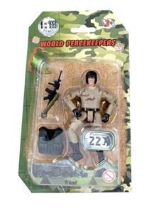 World Peacekeepers 1:18 Militär actionfigur  2E-2