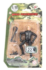 World Peacekeepers 1:18 Militär actionfigur  7B-2