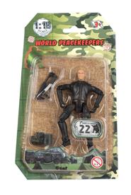 World Peacekeepers 1:18 Militär actionfigur  7D-2