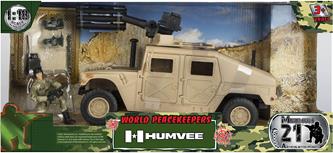 World Peacekeepers 1:18 Militär Humvee/Hummer modell A-2