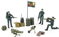 World Peacekeepers 1:18 Militär Ranger Paket m. 3 figurer