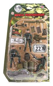 World Peacekeepers 1:18 Militär Ranger Paket m. 3 figurer-2