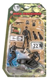 World Peacekeepers 1:18 Navy Seal m. 3 figurer-2