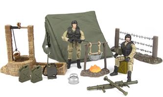 World Peacekeepers 1:18 Stort camp m. 2 figurer