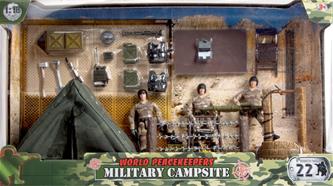 World Peacekeepers 1:18 Stort camp m. 3 figurer-2