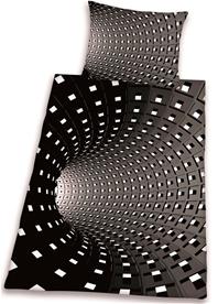 3D EFFECT Sängkläder modell 3 – 100 procent bomull