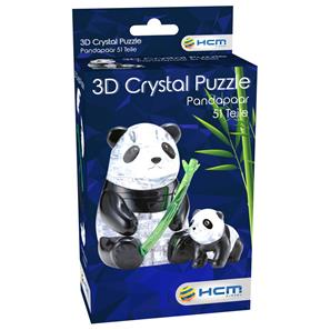 3D Kristallpussel - Panda Par-2