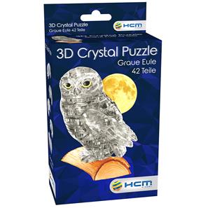 3D Kristallpussel - Uggla-2