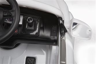 Audi Q7 Vit Elbil till Barn 12V m/2.4G fjärrkontroll, Gummihjul-8
