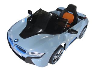 BMW i8 Sportvagn till Barn 12V m/fjärrkontroll, Blå-4