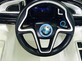 BMW i8 Sportvagn till Barn 12V m/fjärrkontroll, Blå-5