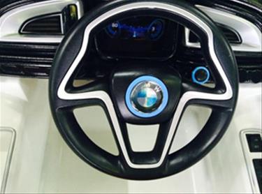 BMW i8 Sportvagn till Barn 12V m/fjärrkontroll, Blå-5