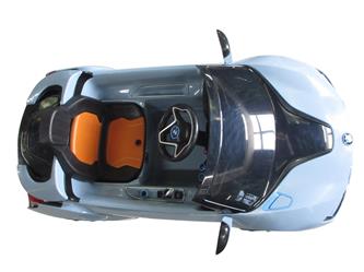 BMW i8 Sportvagn till Barn 12V m/fjärrkontroll, Blå-6