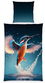 Dolphins 2-1 Sänglinne - 100 procent bomull