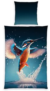 Dolphins 2-1 Sänglinne - 100 procent bomull