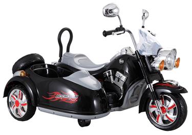 EL Motorcykel med sidvagn till Barn 12V