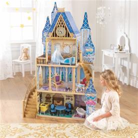 KidKraft Disney Prinsessa Askungen Dockhus m/möbler-2