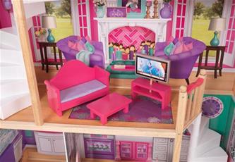 KidKraft Elegant Dukkehus til 46 cm dukker-6
