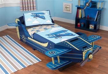 KidKraft Flygplan Trä Barnsäng (140cm)