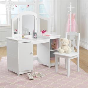 Kidkraft Deluxe Sminkbord och stol-4