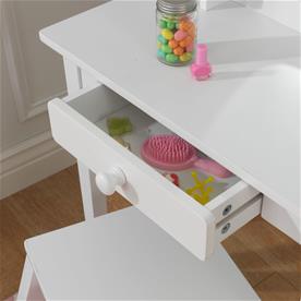 Kidkraft Medium Sminkbord och pall-5