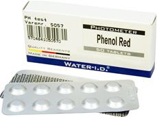 PoolLab Refill Phenol Red - 50 st. PH Test tabletter