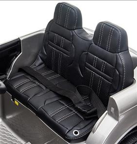 Range Rover Evoque Elbil till barn Pink m/4x12V + Gummihjul + Lädersäte-9