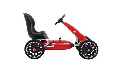 Abarth Pedal Gokart till barn, 3-8 år, röd-3
