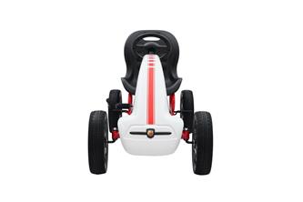 Abarth Pedal Gokart till barn, 3-8 år, vit-4