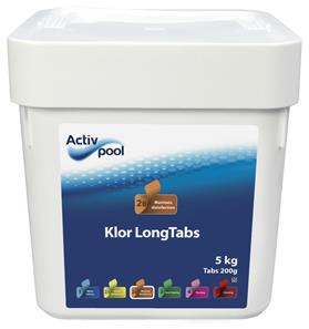 ActivPool Klor LongTabs 200g 5kg, Långsamklor