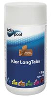 ActivPool Klor LongTabs 20g 1kg, Långsamklor tabletter