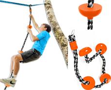 Adventure Sports klätterrep 198 cm (inkl. karbinhake)
